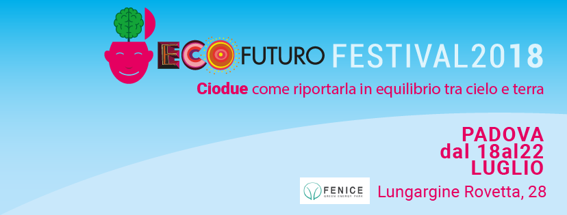 Vi aspettiamo al Festival EcoFuturo!!!!
